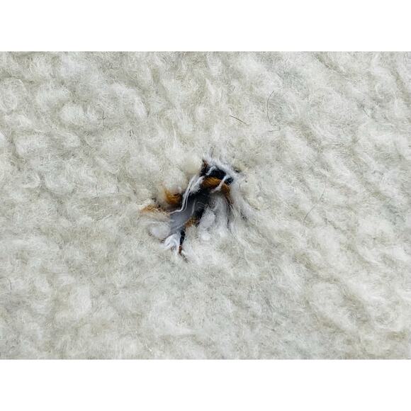 Vintage Plush Blanket Tiger Lion Face Brown Tan Reversible RARE Biederlack Style - Picture 10 of 16